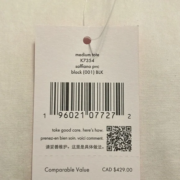 Kate Spade Black Tote - Picture 4 of 4